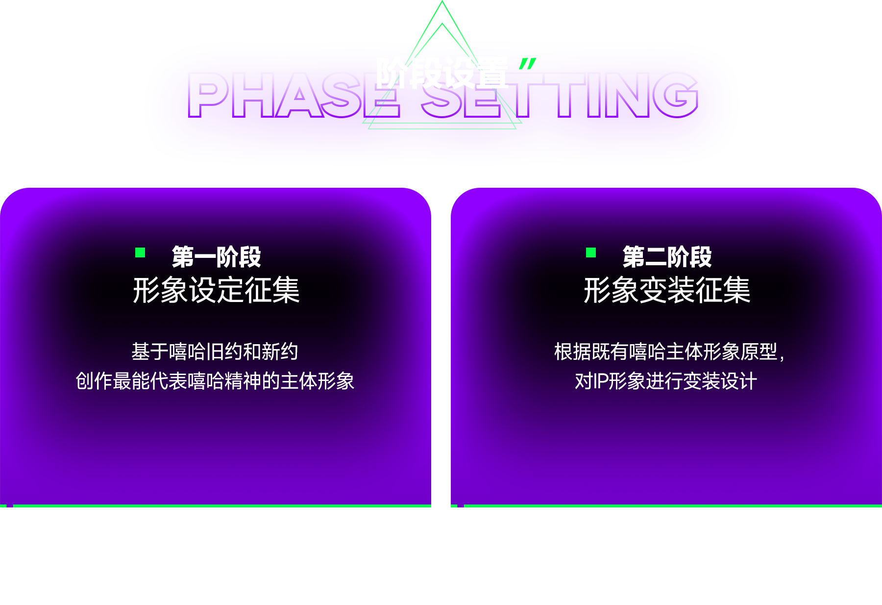 阶段设置